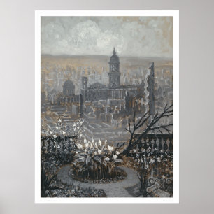 Poster SF após o terremoto 1906 e o fogo (1190)