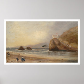 Pôster SF Beach, Seal Rock e Cliff House (1166)