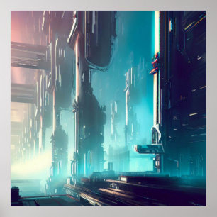 Poster SF Cidade Futurística 1