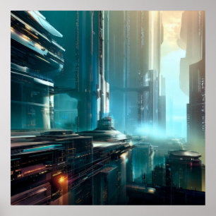 Poster SF Cidade Futurística 3