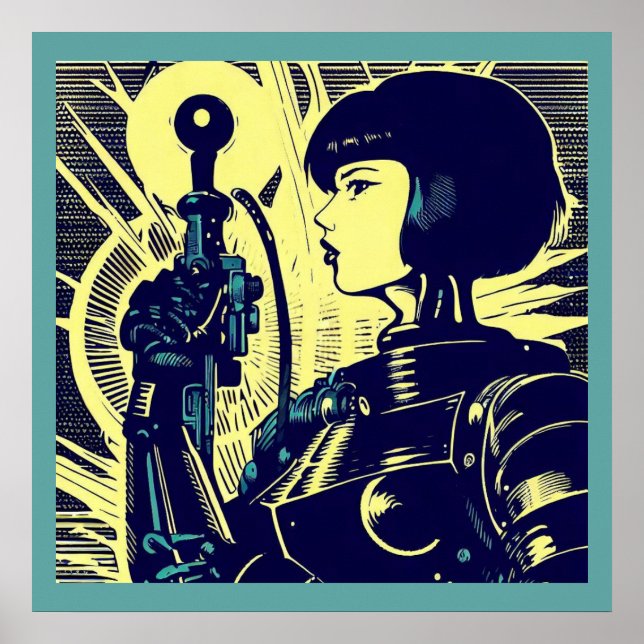 Poster SF - Corte de Herói do Animo 3 (Frente)