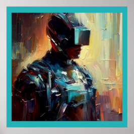 Poster SF - Cyberpunk Hero 3