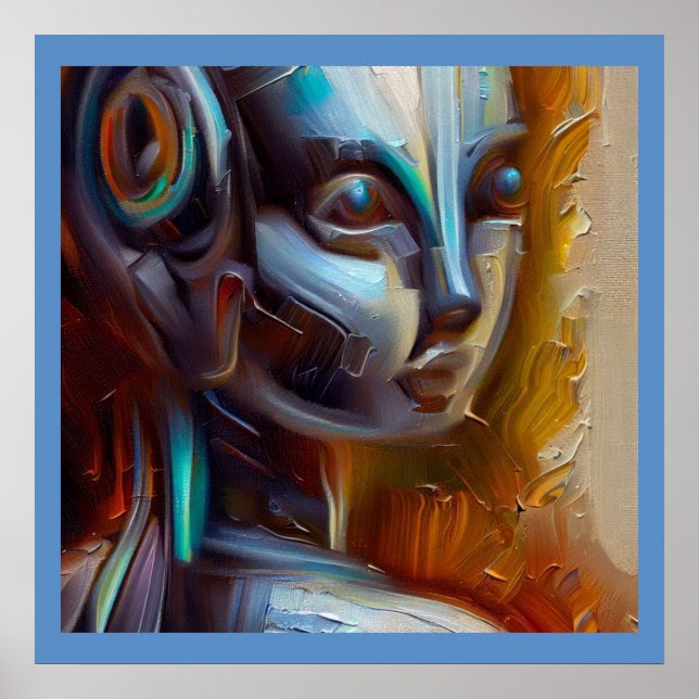 Poster SF - Herói de Inteligência Artificial 3 (Frente)