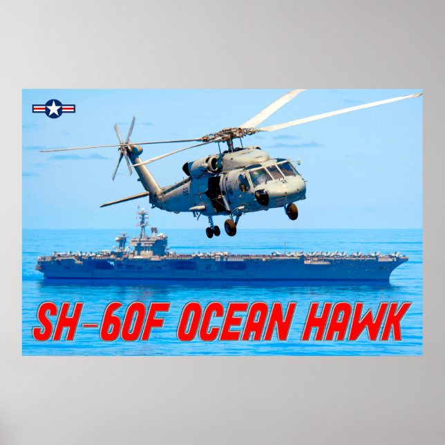 POSTER SH-60F OCEAN HAWK (Frente)