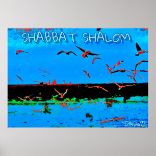 Poster Shabbat Shalom 