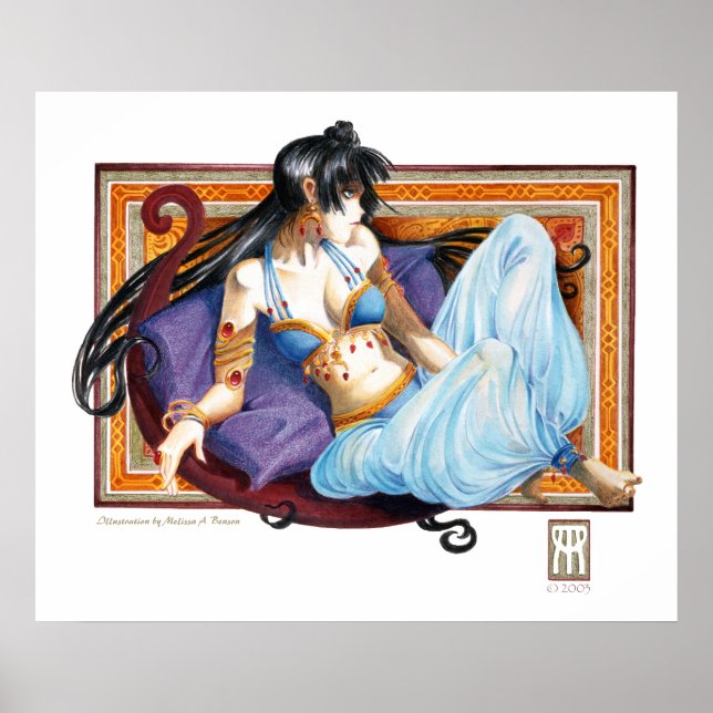 Pôster Shaharazade Genii (Frente)