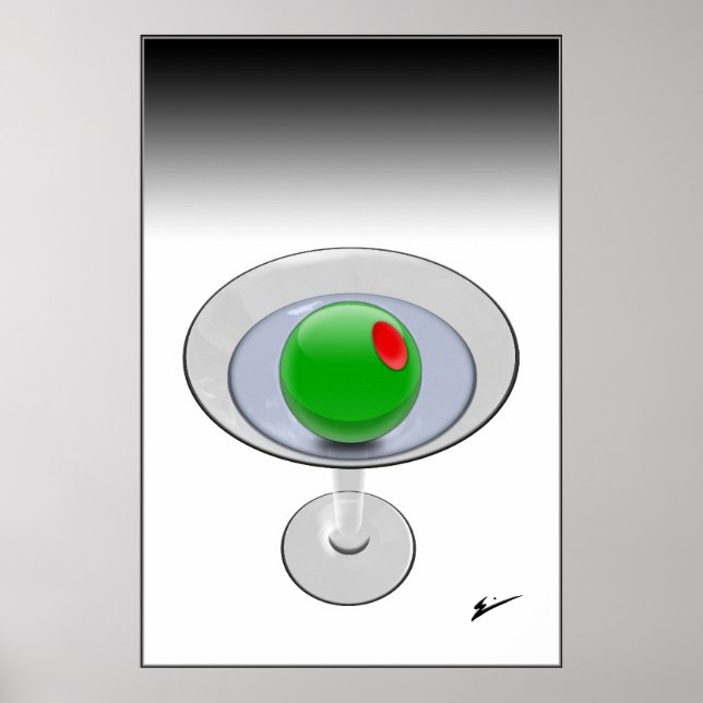 Pôster Shaken Não Stirred (Dia) (Frente)