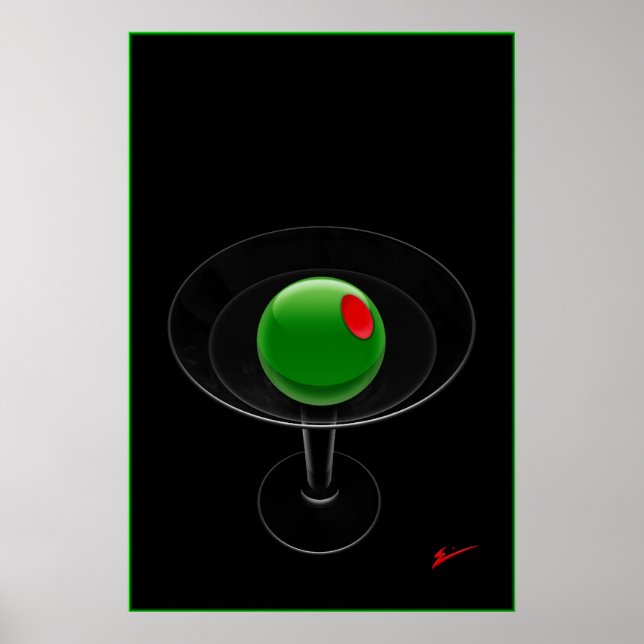 Pôster Shaken Not Stirred (Noite) (Frente)