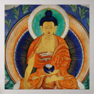 Pôster Shakyamuni Thangka