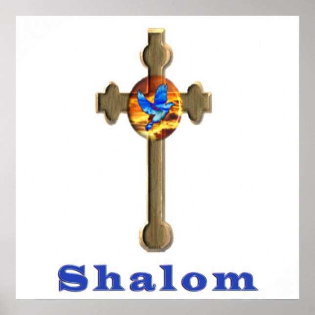 Pôster Shalom Cross (Frente)