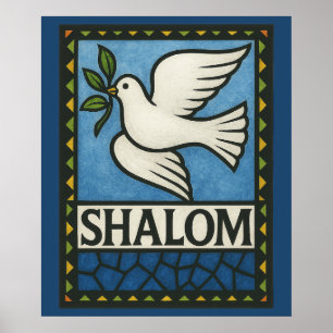 Poster Shalom Pombo Paz Terra