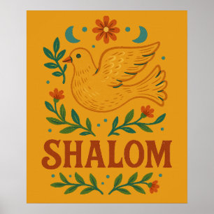 Poster Shalom Pombo Paz Terra