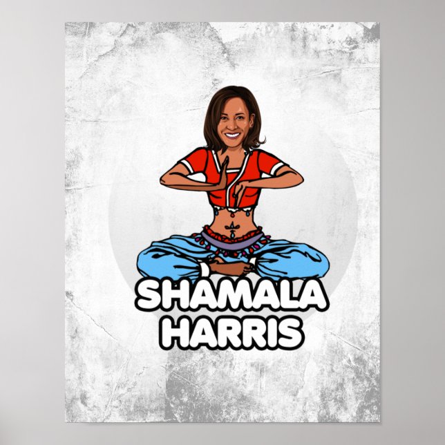 Poster Shamala Harris (Frente)