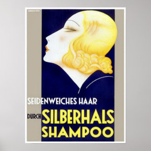 Poster Shampoo Silberhals
