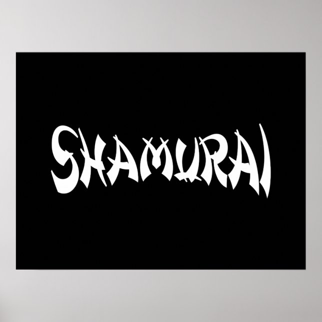 POSTER SHAMURAI (Frente)