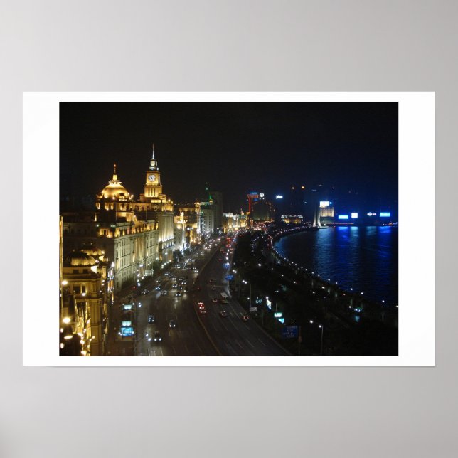 Poster Shanghai Bund (Frente)