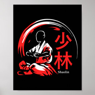 Poster Shaolin Martial Arts Kung Fu