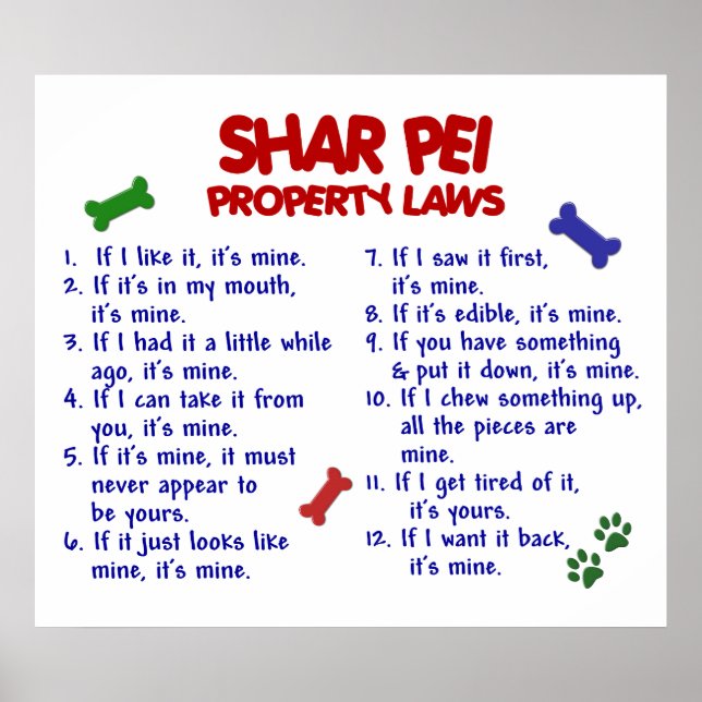 POSTER SHAR PEI PL2 (Frente)