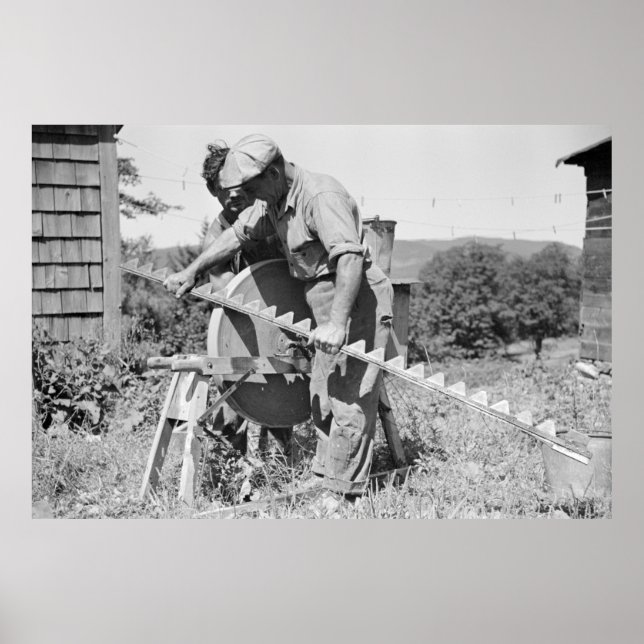 Poster Sharing a Fazenda Implement, 1930 (Frente)