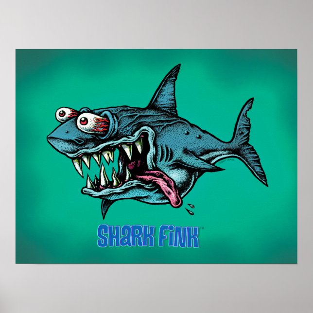 PÔSTER SHARK FINK! (Frente)