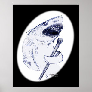 Pôster Sharkey Finatra