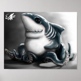 PÔSTER SHARKTOPUS