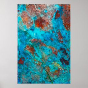Poster Shattuckita Azul