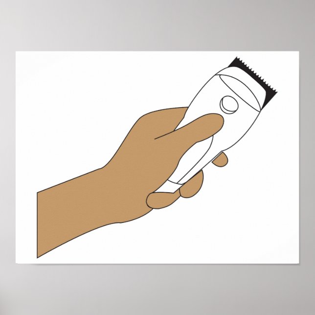 Poster Shaver (Frente)