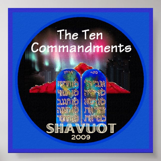 POSTER SHAVUOT (Frente)