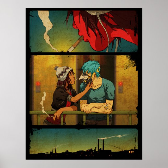 Pôster She Blows My Amplifier (Frente)