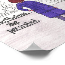 She Persisted (Childfree) 8.5x11