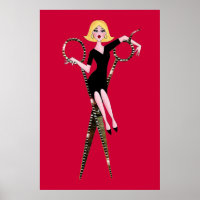 "Shear Diva" /Com Cor De Bckgr