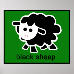 Pôster sheep.psd preto