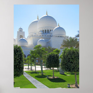 Poster Sheikh Zayed Grande Mesquita domos 1