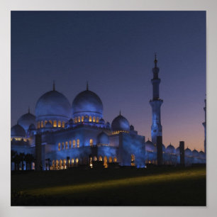 Poster Sheikh Zayed Mesquita