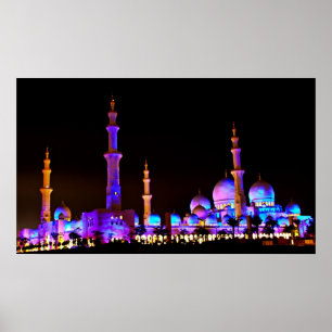 Pôster Sheikh Zayed Mesquita