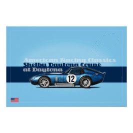 Pôster Shelby Coupe at Daytona