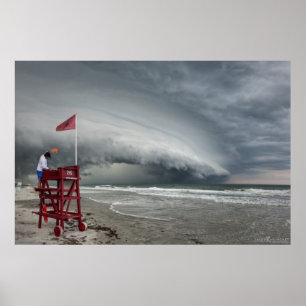 Poster Shelf Cloud - Ormond Beach, FL
