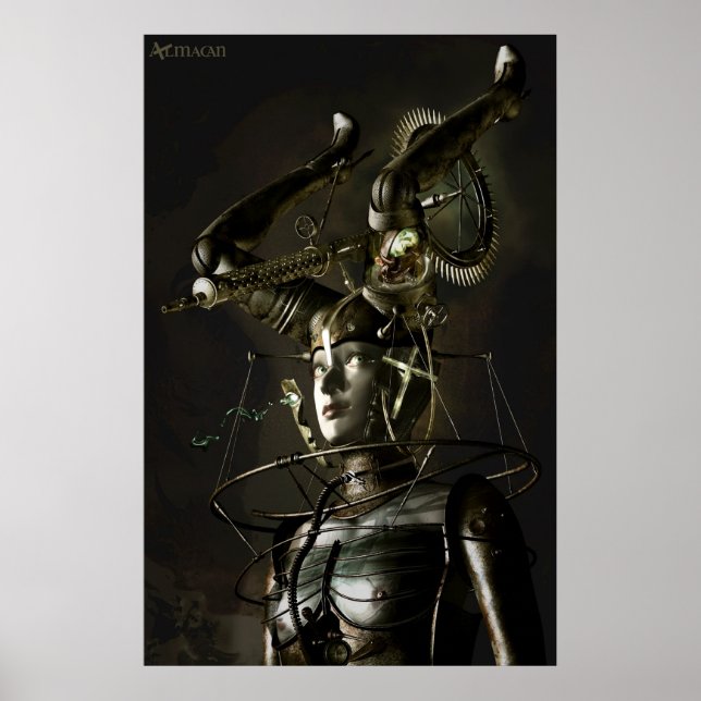 Pôster Shell na Escuridão (Frente)