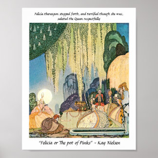 Poster Shepherdese ao encontro da Rainha Kay Nielsen