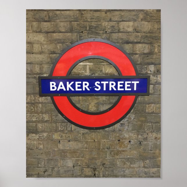 Poster Sherlock Holmes Baker Street Posterd (Frente)