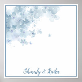 Poster Sheva brachos placemat