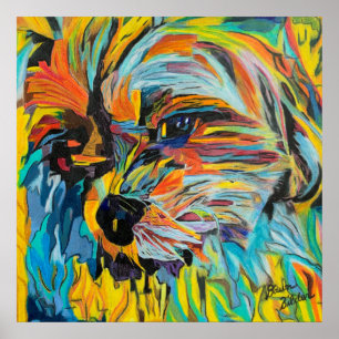 Poster Shih Tzu Art Personalizado