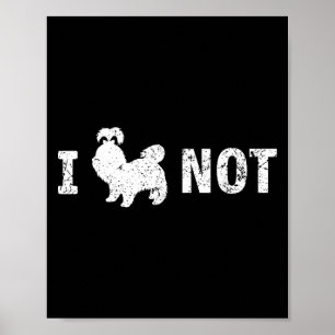 Poster Shih Tzu Não É Engraçado Shih Tzu Dizendo Cotação 