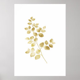 Poster Shimmery Dourado deixa Matte