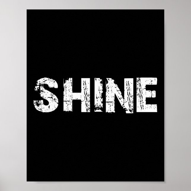 Poster Shine  (Frente)