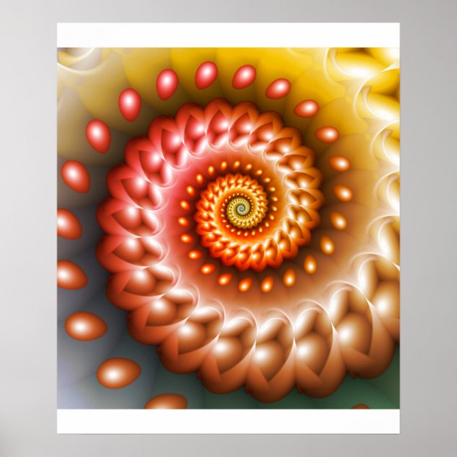 Poster Shiny Peach Shell (Frente)