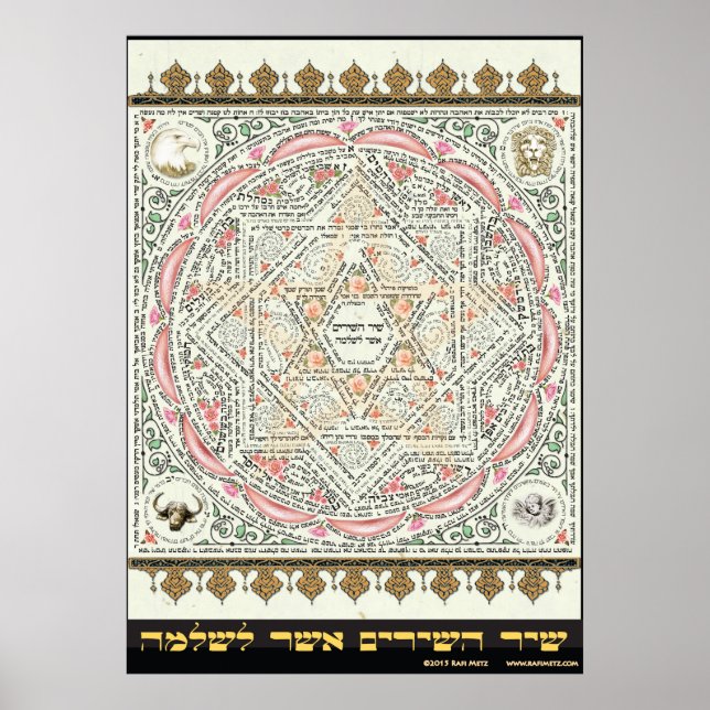 Poster Shir ha Shirim ~ Tikkun Chava Poster, Todos Os Tam (Frente)