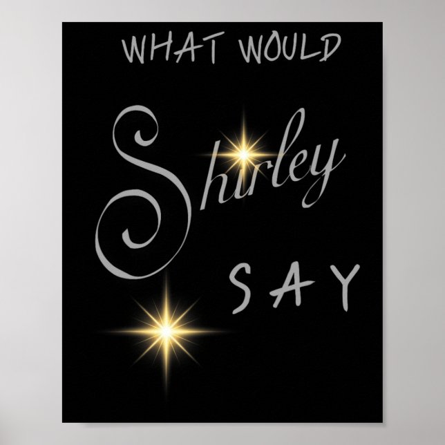 Poster Shirley Ballas Julga Estritamente O Que Shirley S (Frente)