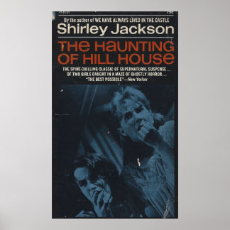 Poster Shirley Jackson - A Assombração Da Hill House